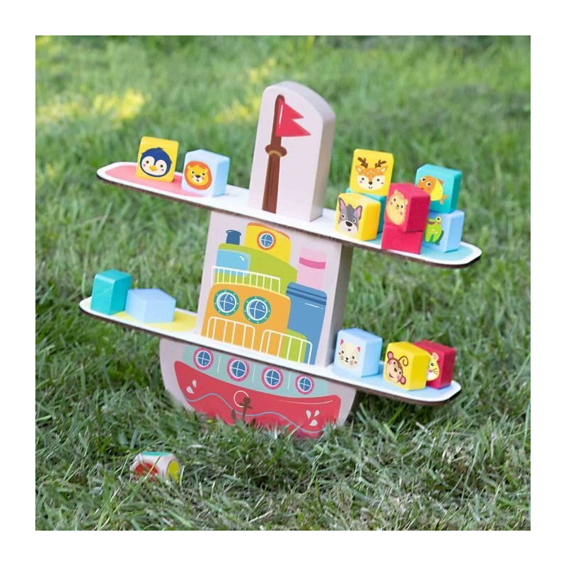 Wooden balance boat - SES CREATIVE