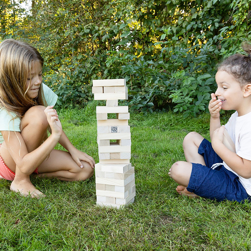 XXL Tumbling Tower - Skill game - SES CREATIVE - XXL version for outdo