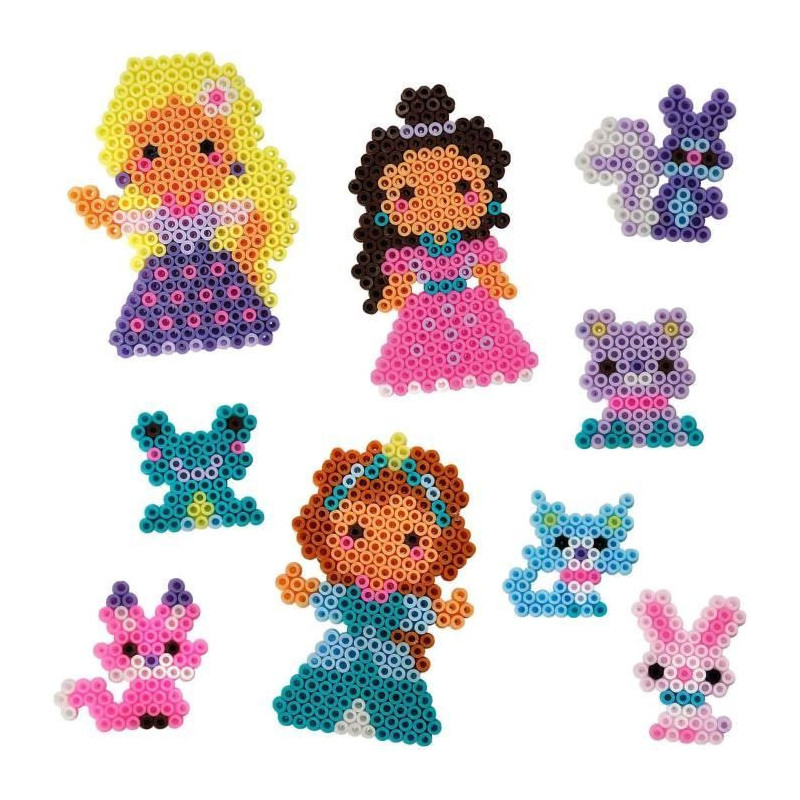 Ironing beads - Princesses and animals - SES CREATIVE - Create princes