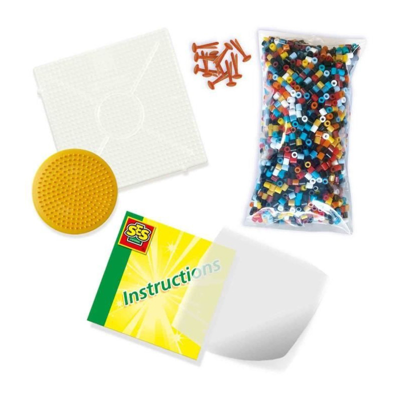 Ironing beads - Construction trucks - SES CREATIVE - Create 5 types of