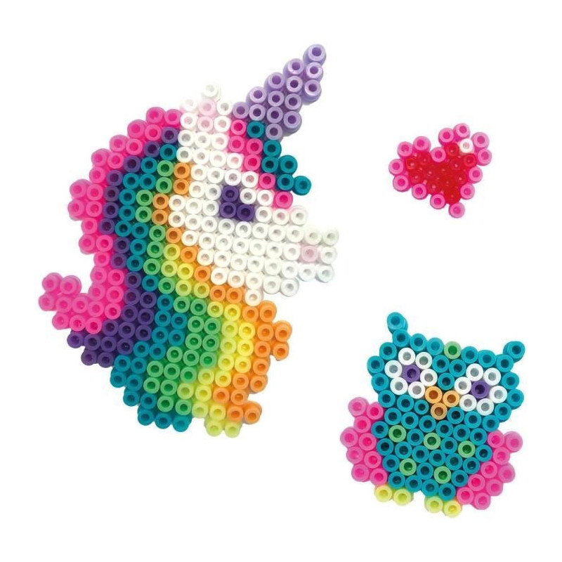 Ironing beads mix - 9000 trendy boxes - SES CREATIVE - 9000 brightly c