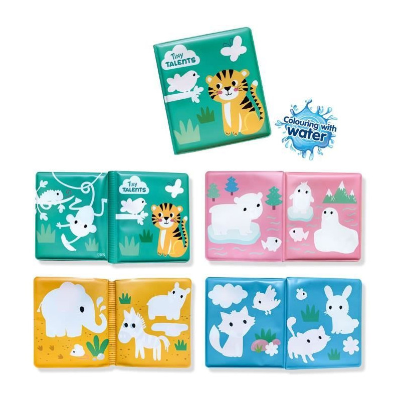 Bath Book - Water Coloring - SES CREATIVE