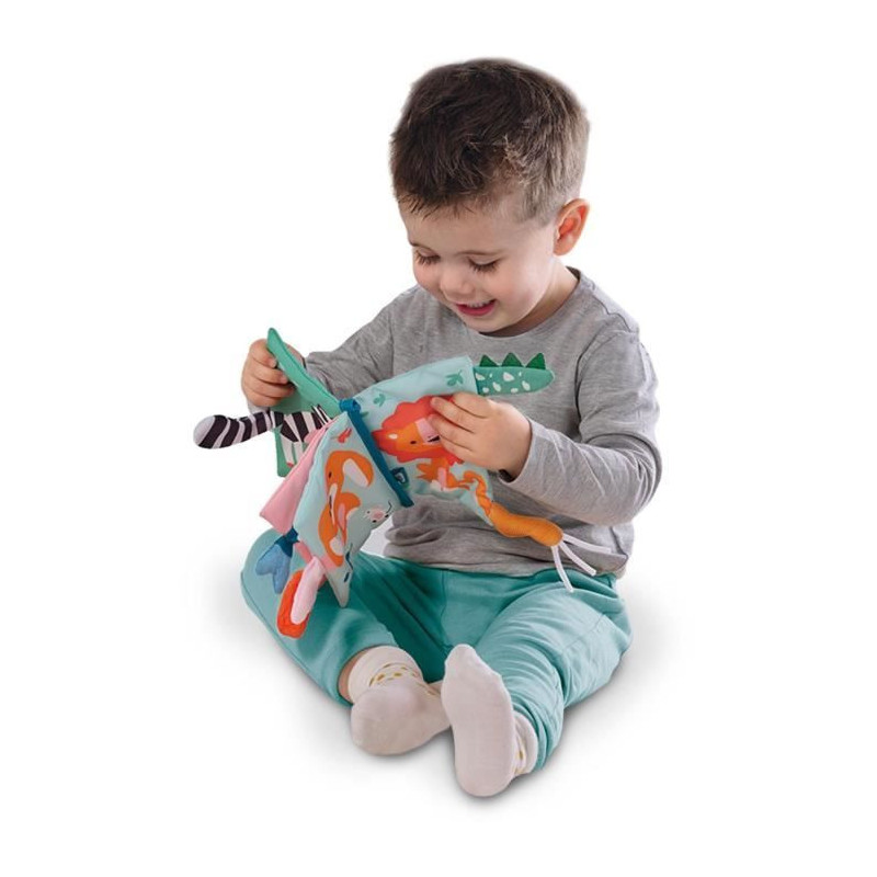Sensory Fabric Book with Animal Tails