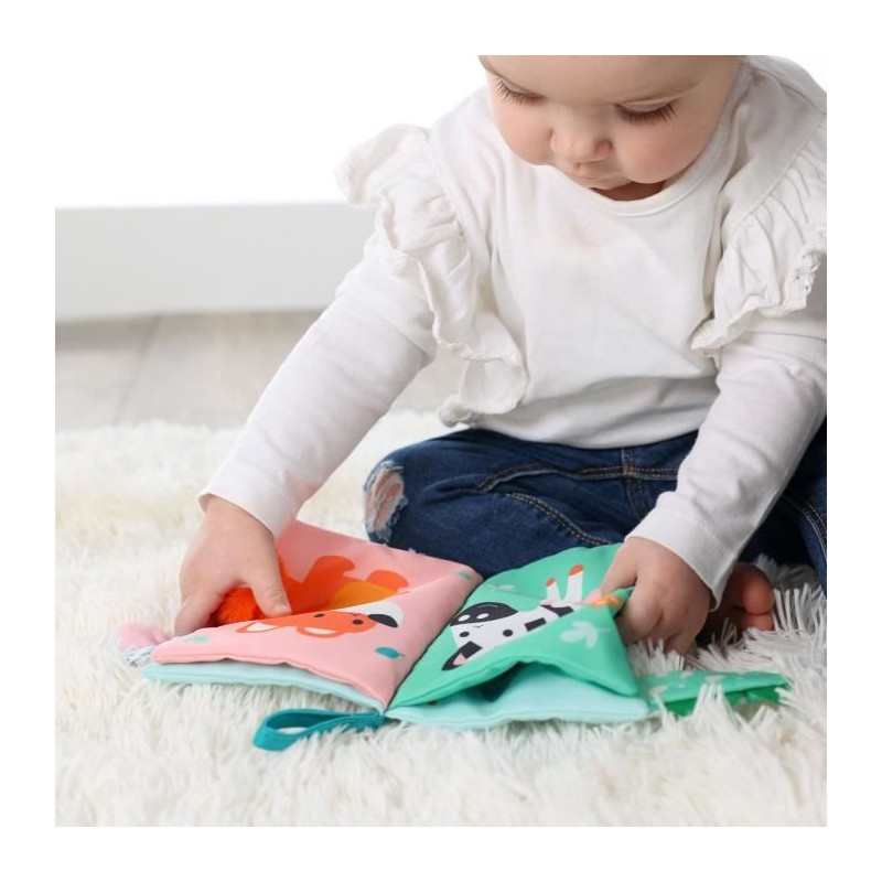 Sensory Fabric Book with Animal Tails