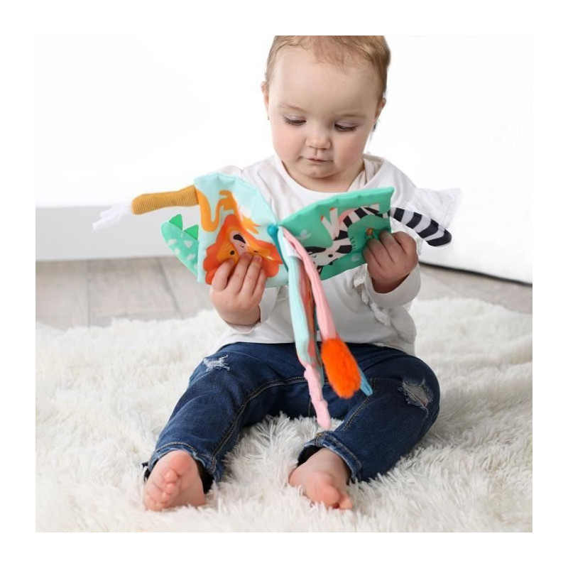 Sensory Fabric Book with Animal Tails