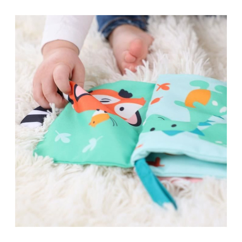 Sensory Fabric Book with Animal Tails
