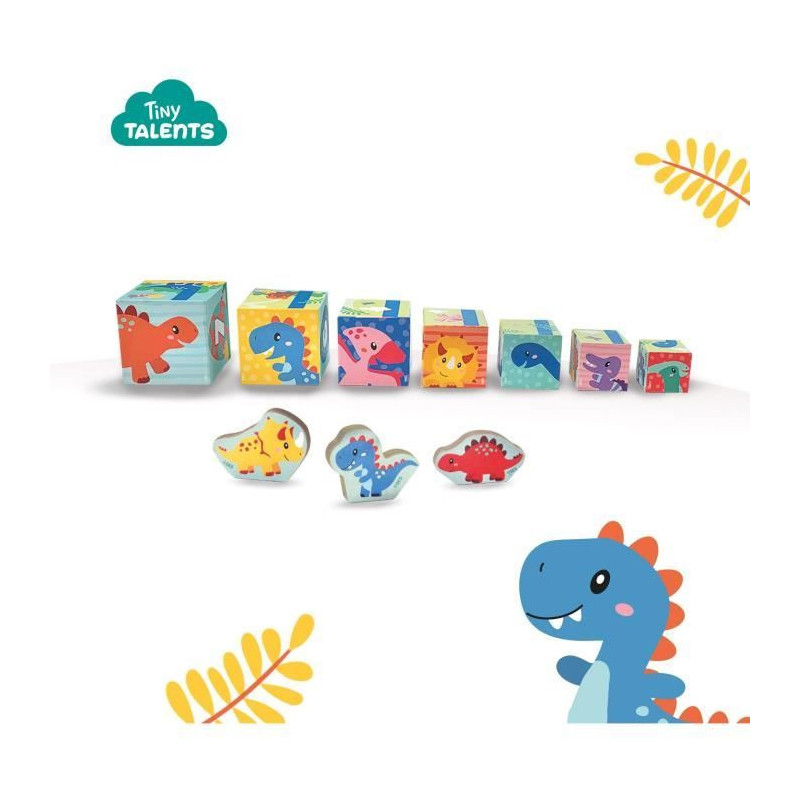 Stacking tower with dinosaur figures - Skill game - SES CREATIVE - Sta