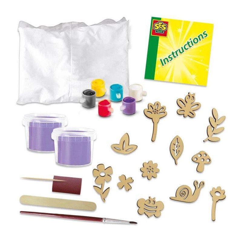Molding and relief painting/ botanical theme - Creative hobbies - SES