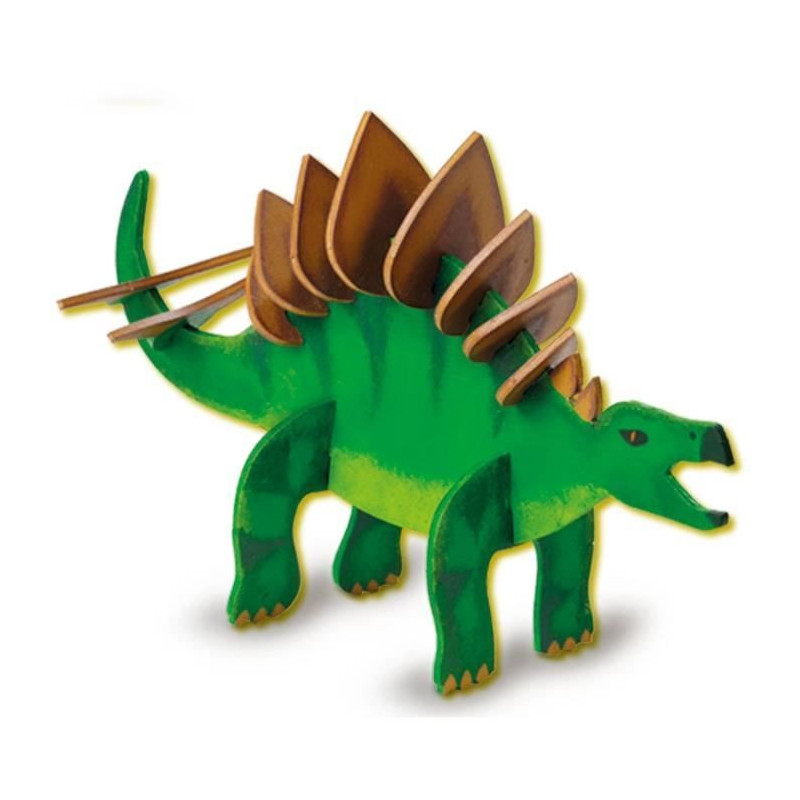 Glow in the Dark Wooden Dinosaur - Craft Kit - SES CREATIVE - Make you