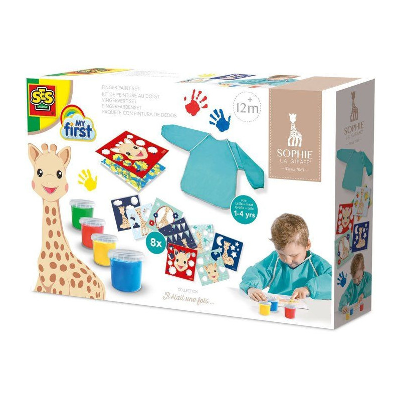 SOPHIE LA GIRAFE Finger painting kit