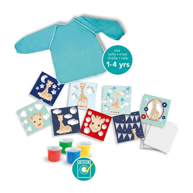SOPHIE LA GIRAFE Finger painting kit