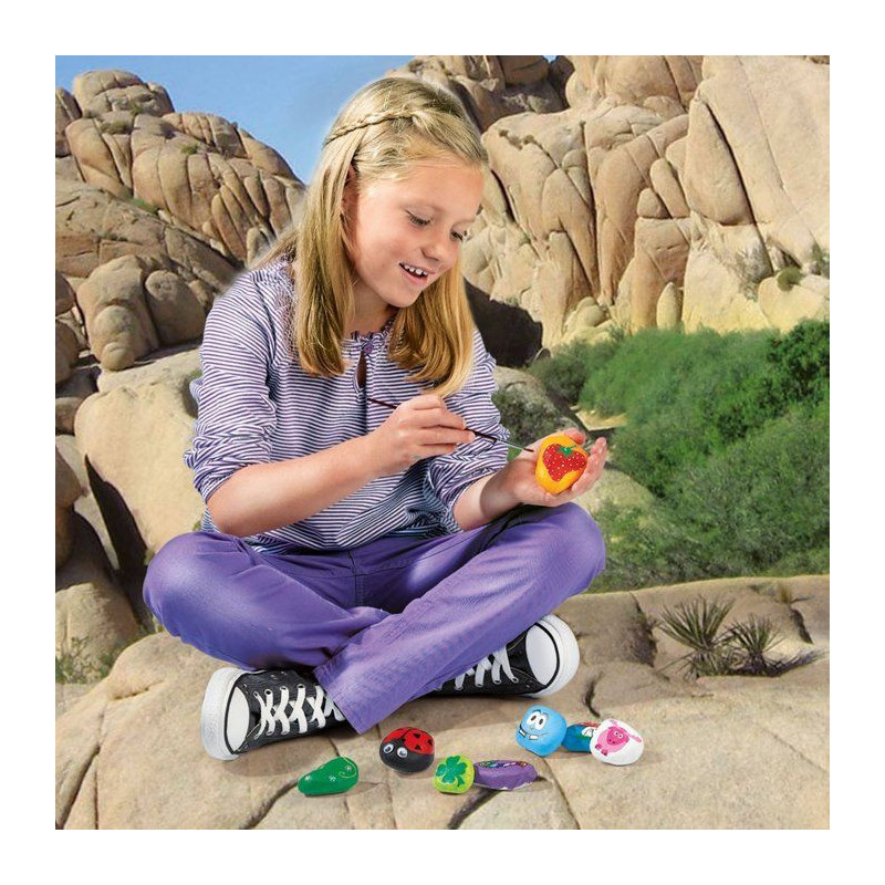 SES CREATIVE Stone painting