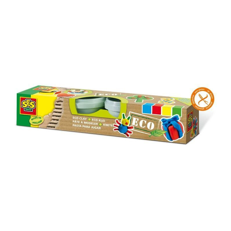 SES CREATIVE ECO 4 colors modeling paste