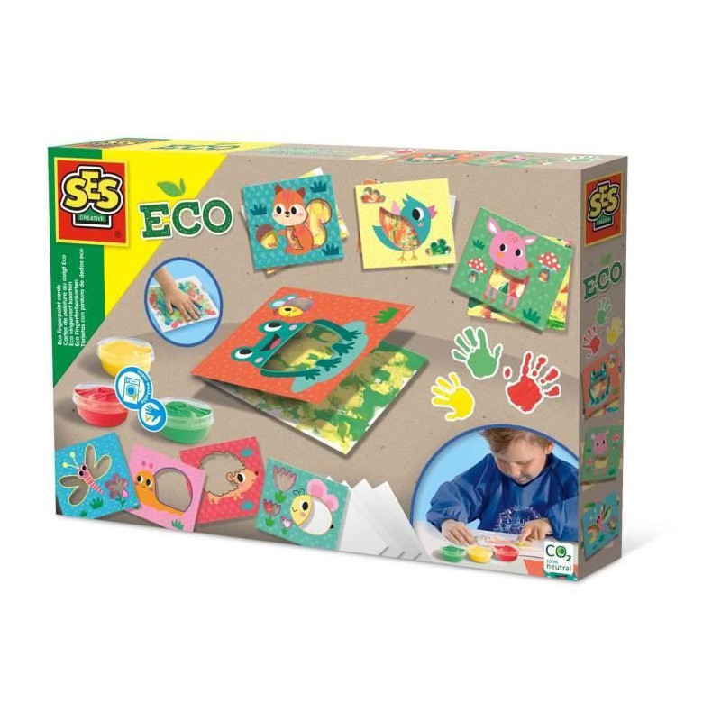 Eco Finger Paint Cards - SES CREATIVE - Express yourself with finger p