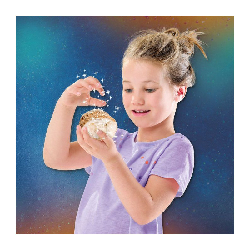 Geodes to open - Creative game - SES - From 8 years old