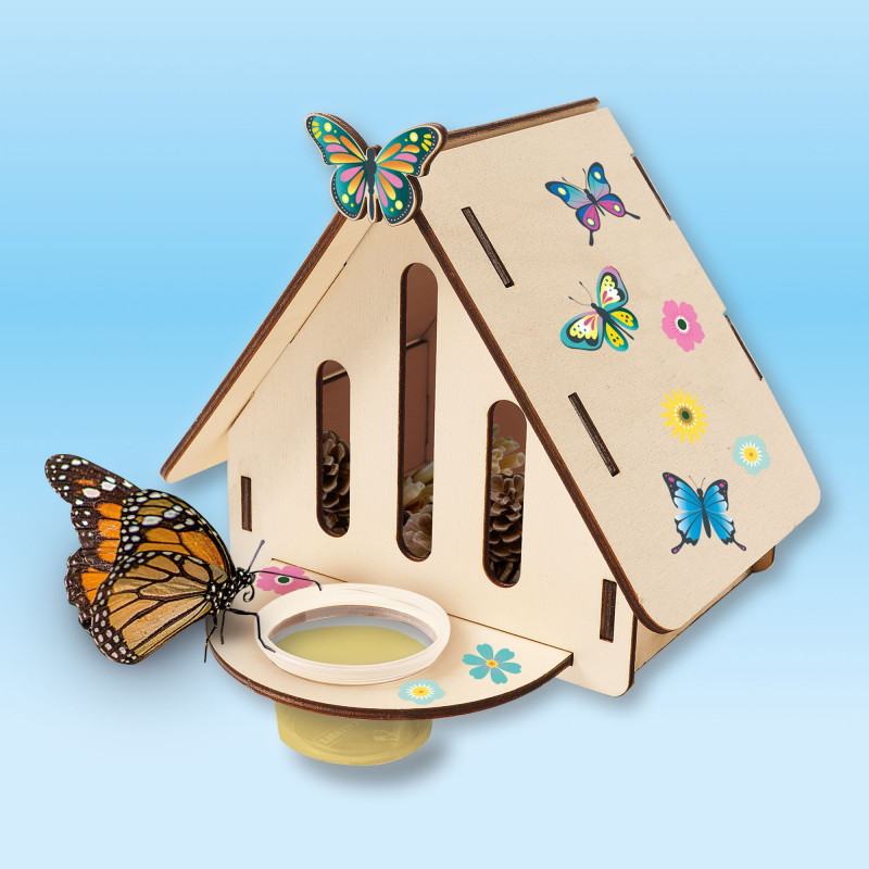Butterfly Hotel - Educational Toy - SES CREATIVE - Build and decorate