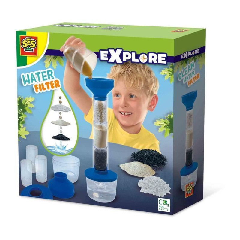 Water Cleaning Filter - Educational Toy - SES CREATIVE - Discover scie