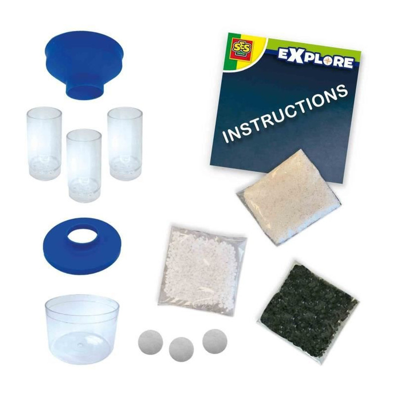 Water Cleaning Filter - Educational Toy - SES CREATIVE - Discover scie