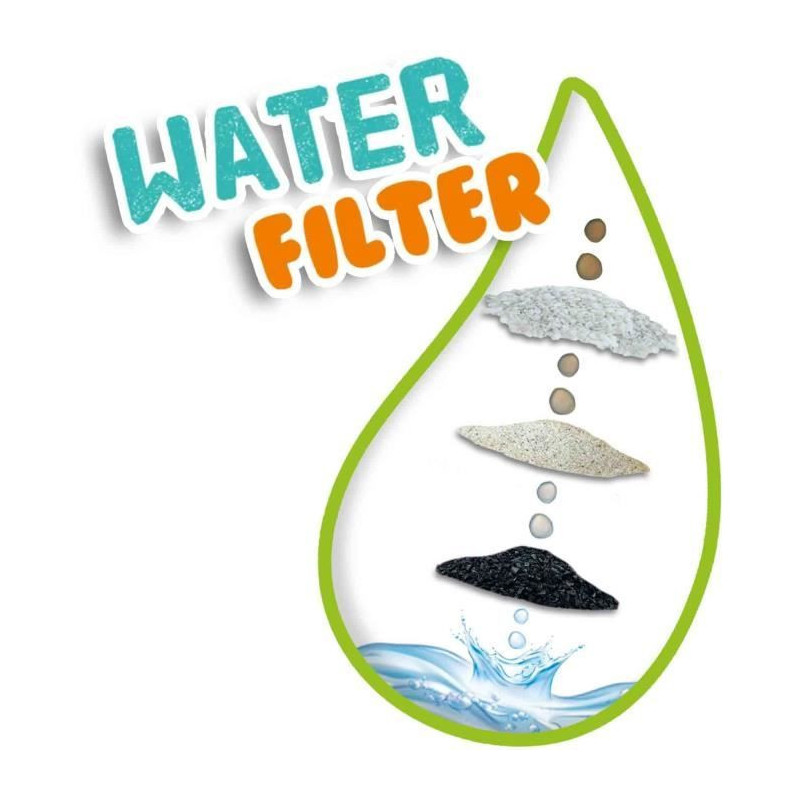 Water Cleaning Filter - Educational Toy - SES CREATIVE - Discover scie