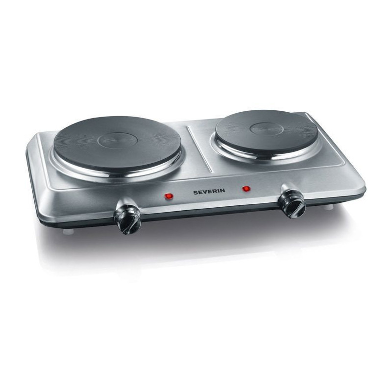 Severin DK1014 posable cast iron hob - stainless steel