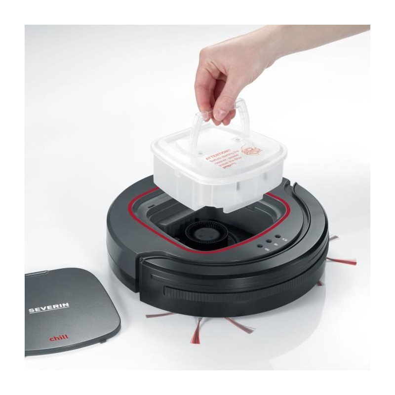 Severin RB7025 Robot vacuum cleaner, 12.8V lithium battery, 90 min. au