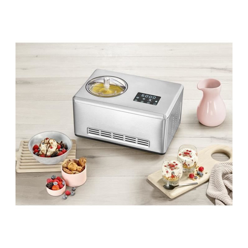 SEVERIN EZ7405 Sorbetiere Yogurt maker 2 in 1 - Innovative function fo