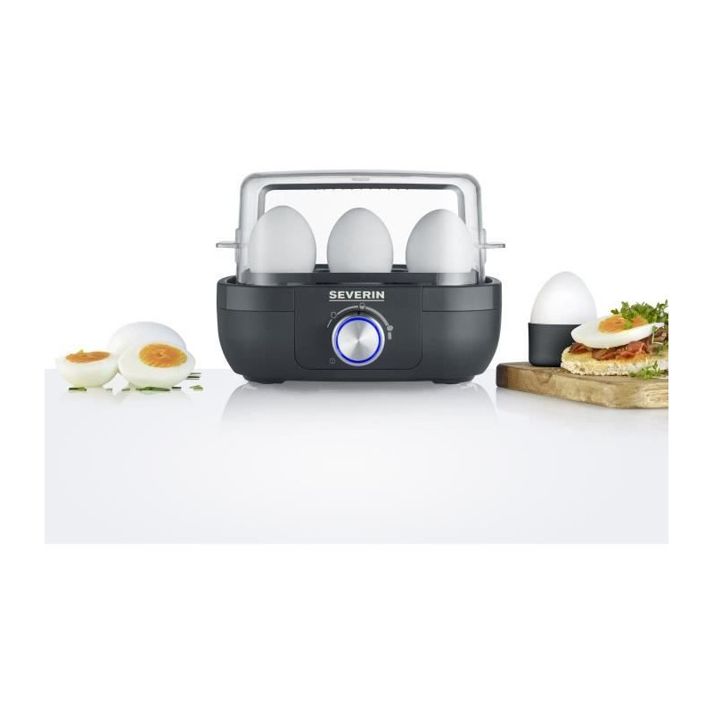 SEVERIN EK3166 Cait -oeufs for 1 to 6 eggs - 420 W - Black