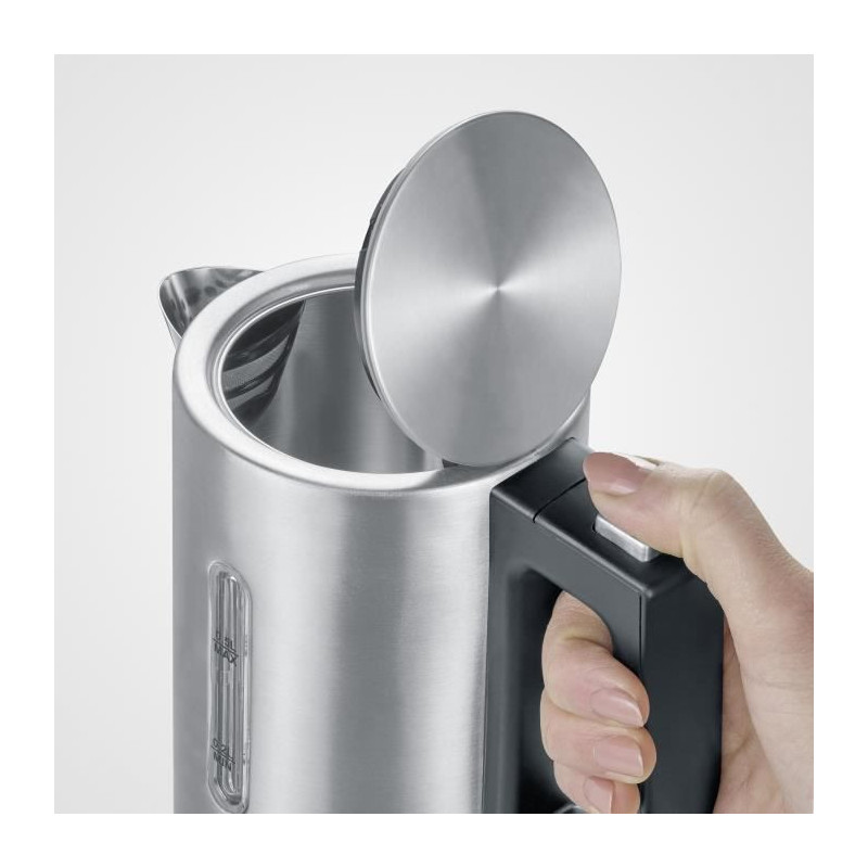 Severin WK3647 Kit Travel kettle - 0.5 L - 1100 W - Stainless steel an