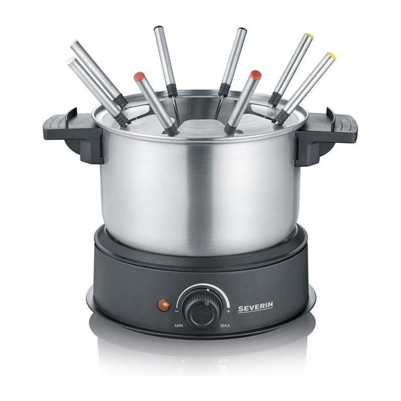 Severin FO2473 Electric Fondue 8 people with removable stainless steel