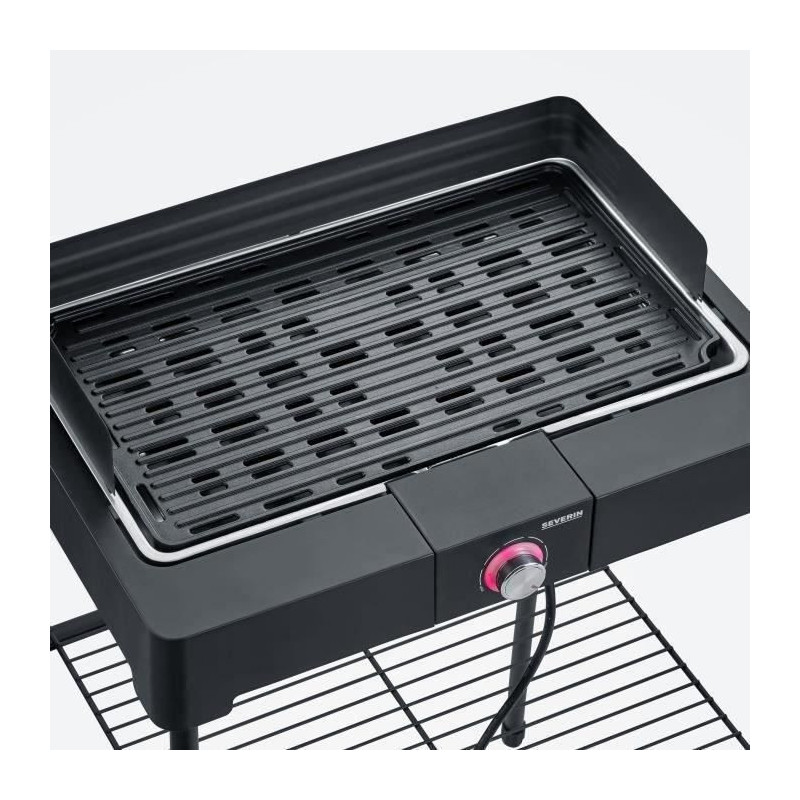 Severin - PG8568 - Electric feet barbecue, 2,200 W, aluminum cast iron