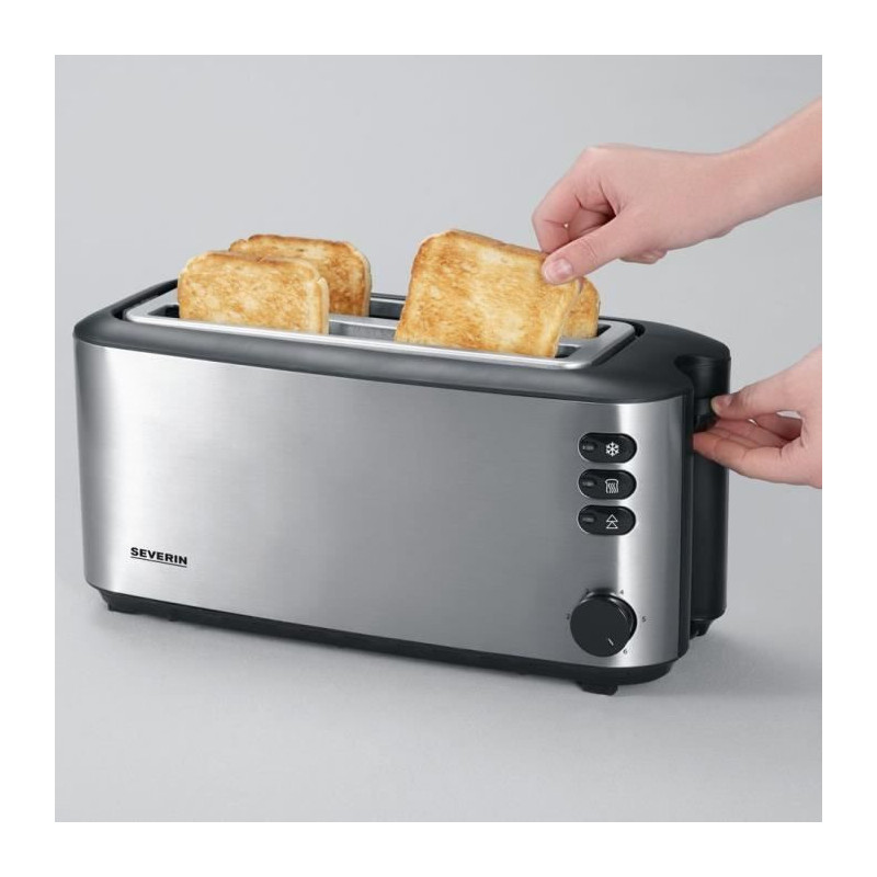 Severin at 2509 toaster - stainless steel