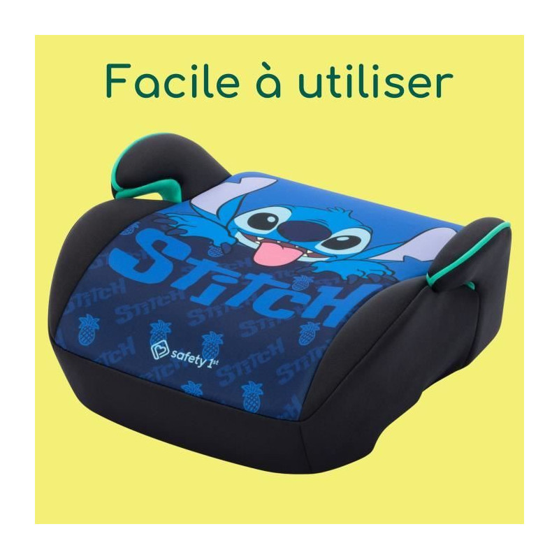 SAFETY 1st Disney© Star Plus i-Safe Stitch Booster Car Seat, Group 3,