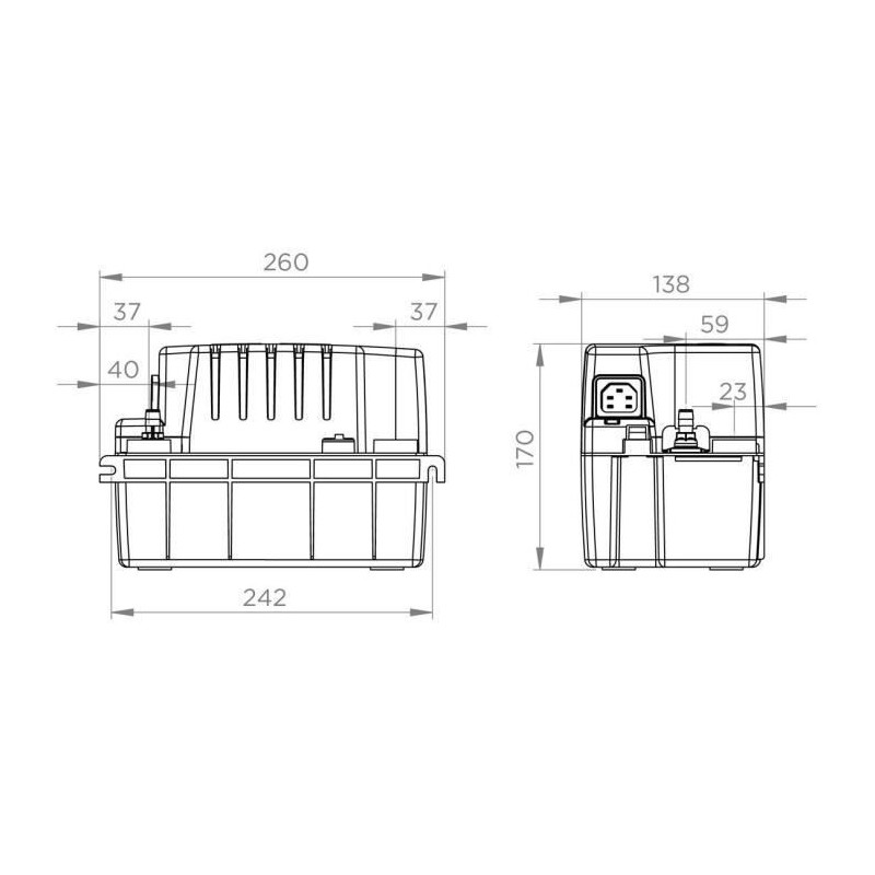 Condensate lifting pump - SFA - Sanicondens Pro V02 - 45 dBA - Boiler