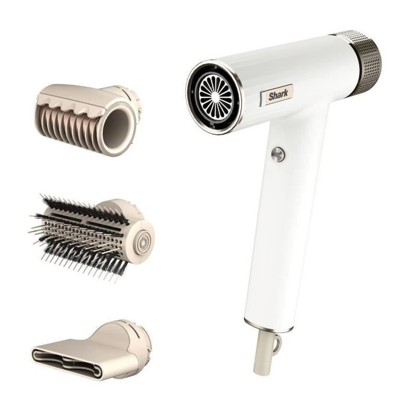 Hairdryer - SHARK - SpeedStyle HD333EU - Curler & RapidGloss - For str