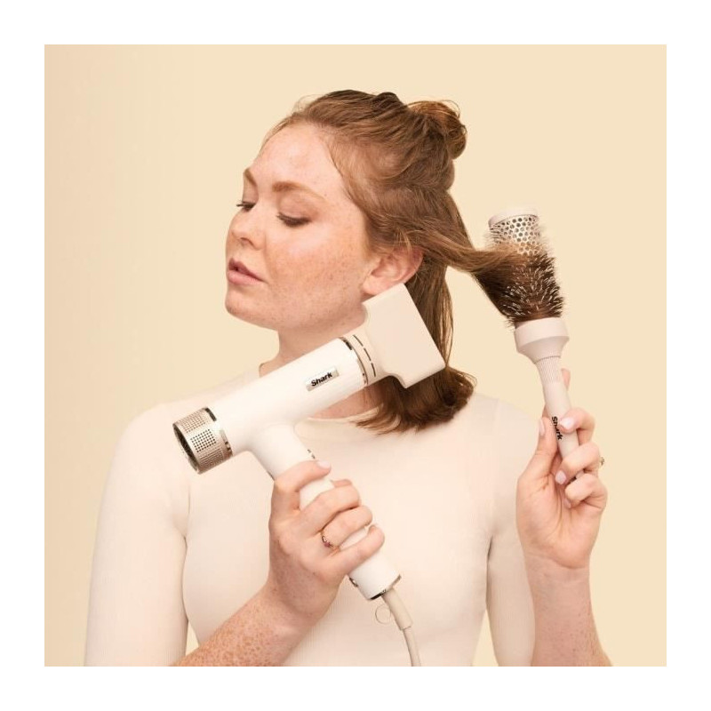 Hairdryer - SHARK - SpeedStyle HD333EU - Curler & RapidGloss - For str