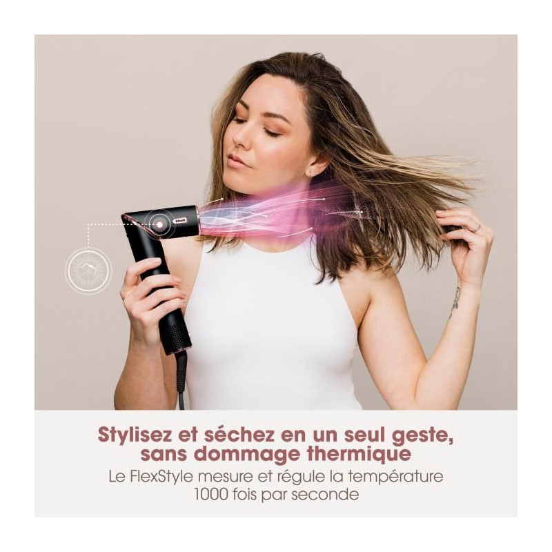 2 in 1 Hair Dryer & Blow Styler - SHARK FLEXSTYLE - HD426EU - 3 Access