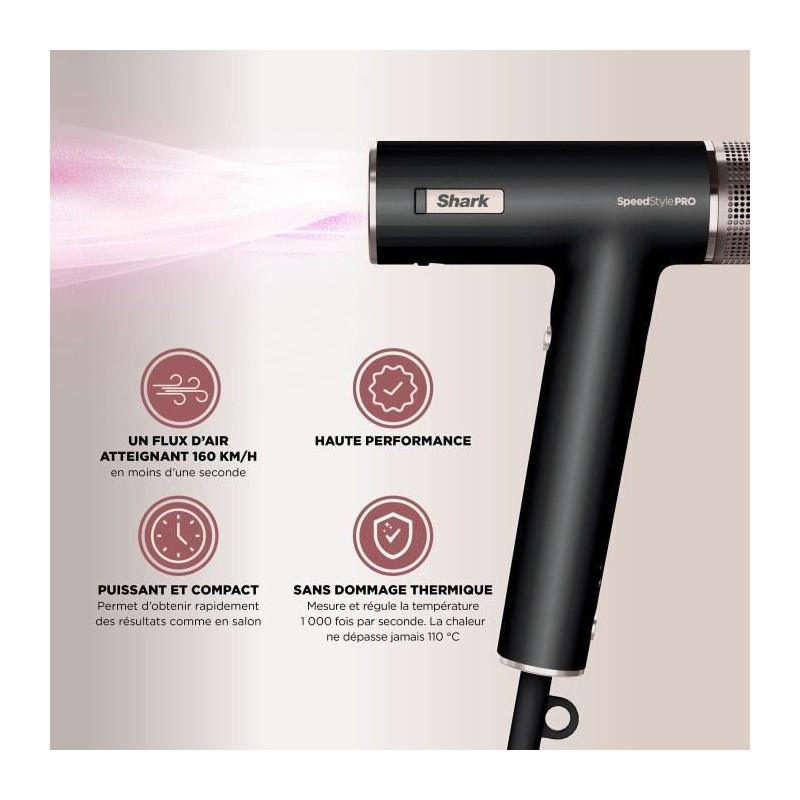 Hairdryer - Shark - HD752EU - SpeedStyle Pro 5-in-1 - Defrizz Fast Dif