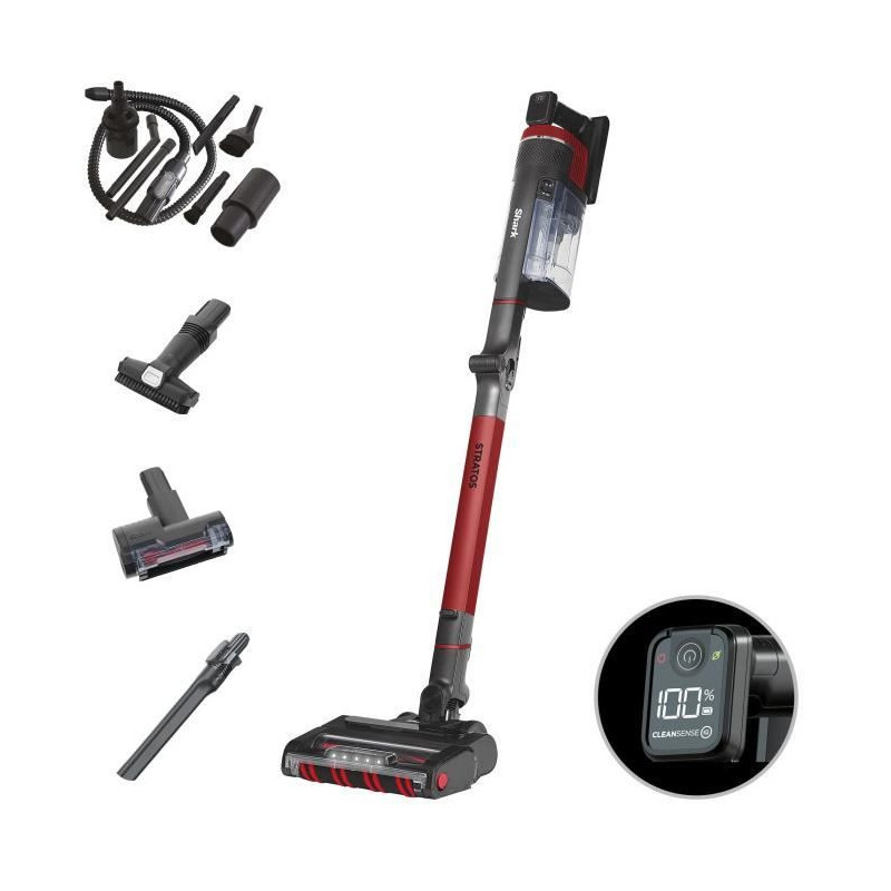 SHARK Stratos IZ400EU - Cordless Stick Vacuum Cleaner - DuoClean Techn