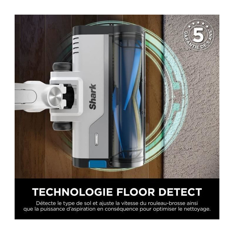 SHARK PowerPro IZ380EU - Cordless Stick Vacuum Cleaner - Lightweight a