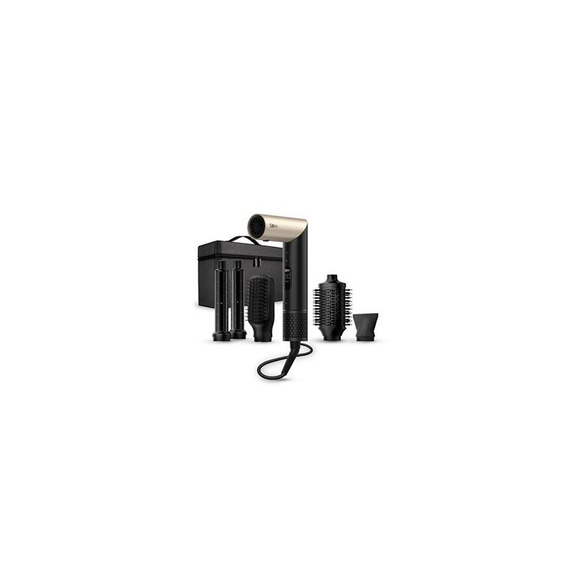 Hairdryer - Silk'n - Silky Air Flex - Black-Gold - 110,000 rpm - 5 acc