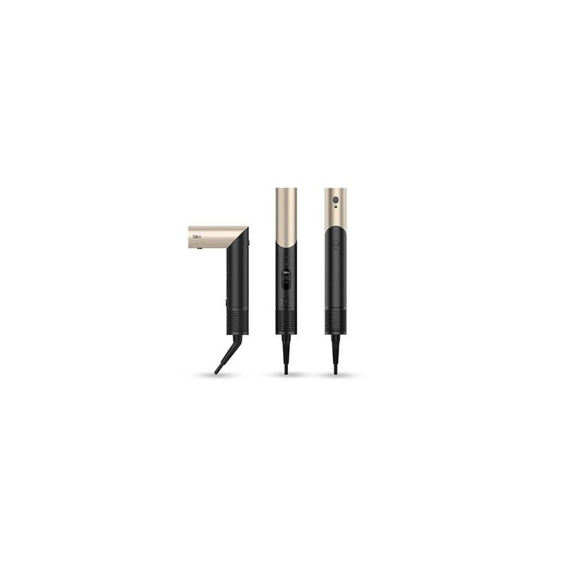 Hairdryer - Silk'n - Silky Air Flex - Black-Gold - 110,000 rpm - 5 acc
