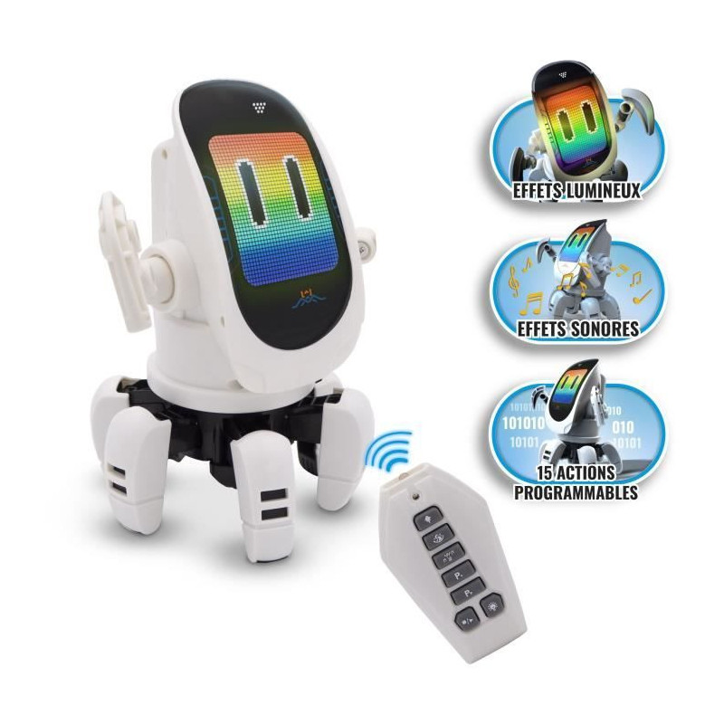 Remote-controlled programmable toy - SILVERLIT - YCOO OCTOBOT SQUID -