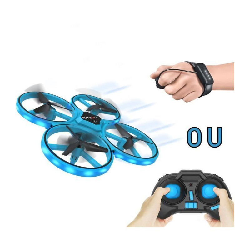 FLASHING DRONE - Mini drone with LED - FLYBOTIC - Classic remote contr