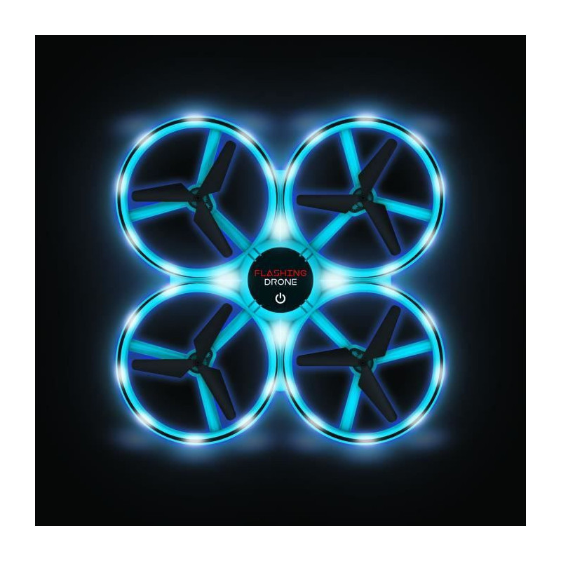 FLASHING DRONE - Mini drone with LED - FLYBOTIC - Classic remote contr