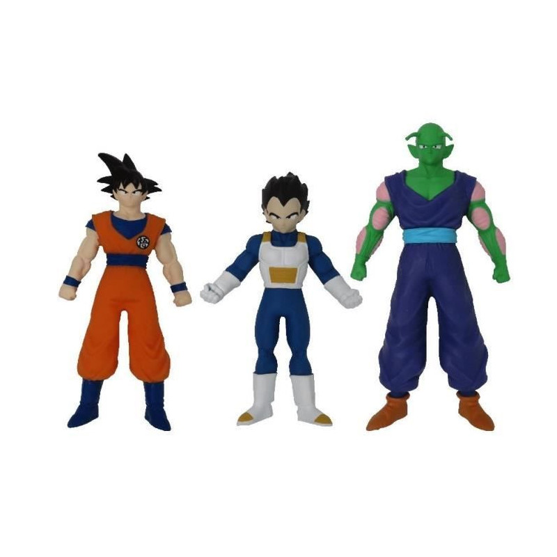 DRAGON BALL Stretch Figure - Pack of 3 - MONSTER FLEX