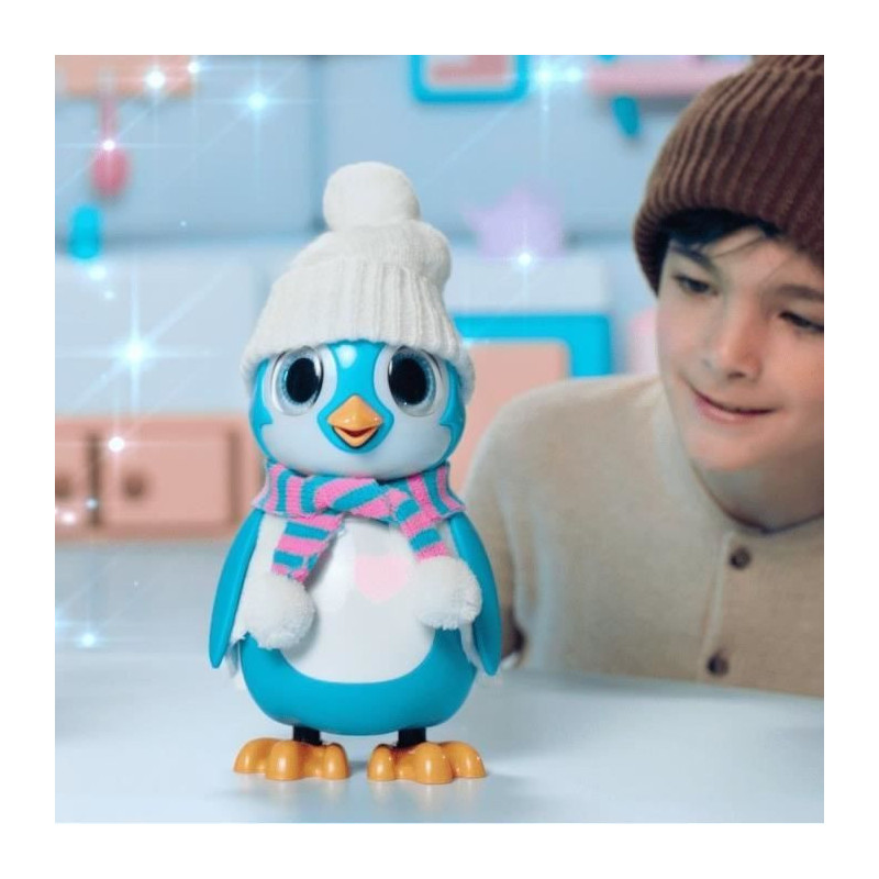 Blue interactive penguin - RESCUE PENGUIN