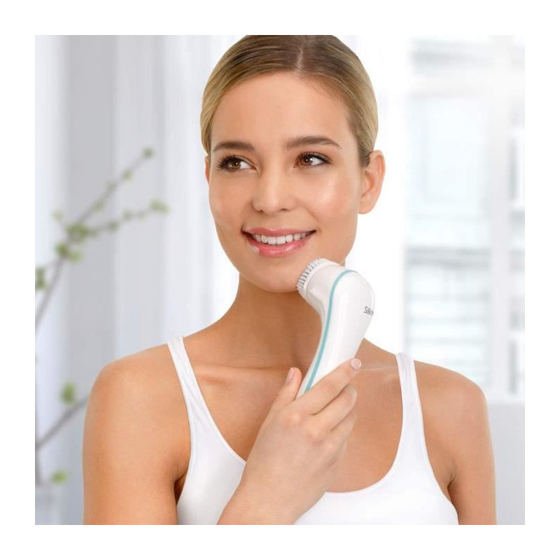 SILK'N PURE Face Cleansing Brush - Mixed and Sensitive Skin