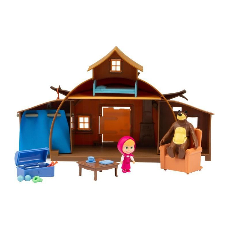 Michka's House - GPTOYS - MASHA & MICHKA - MHA22 - 2 figurines include