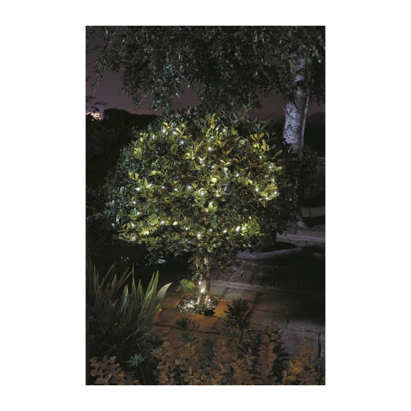 LUCIOLE outdoor garland 100 white LEDs SMART GARDEN