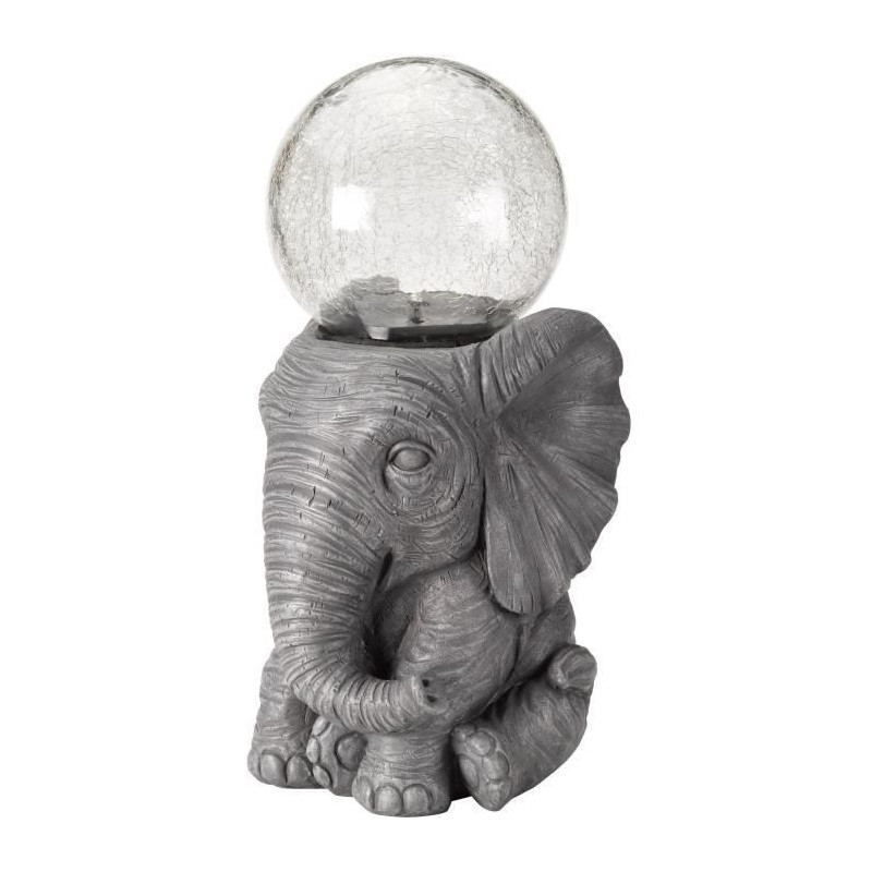 Elephant orb resin and glass